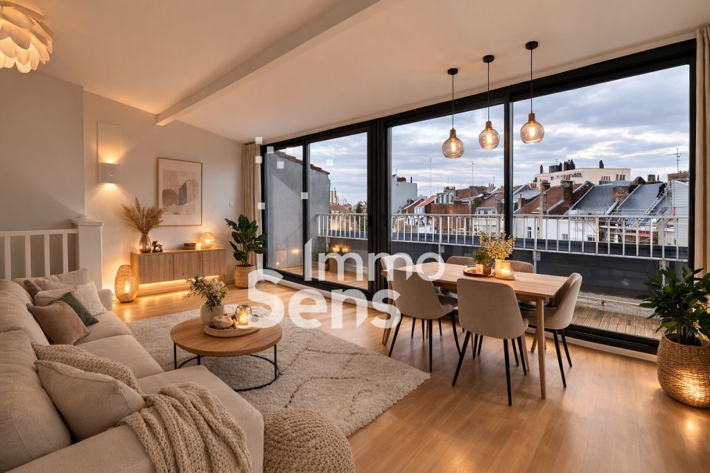 Vente appartement T3  Lille Centre Réf.ESVAP150010438