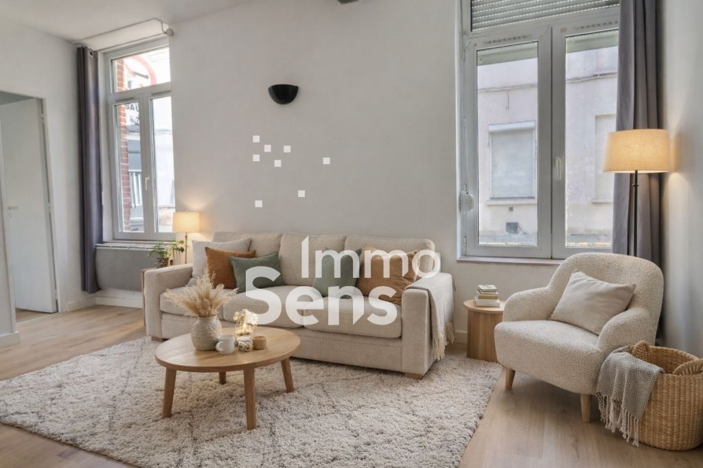 Vente appartement T2  Lille GAMBETTA / WAZEMMES Réf.DGV1020009289