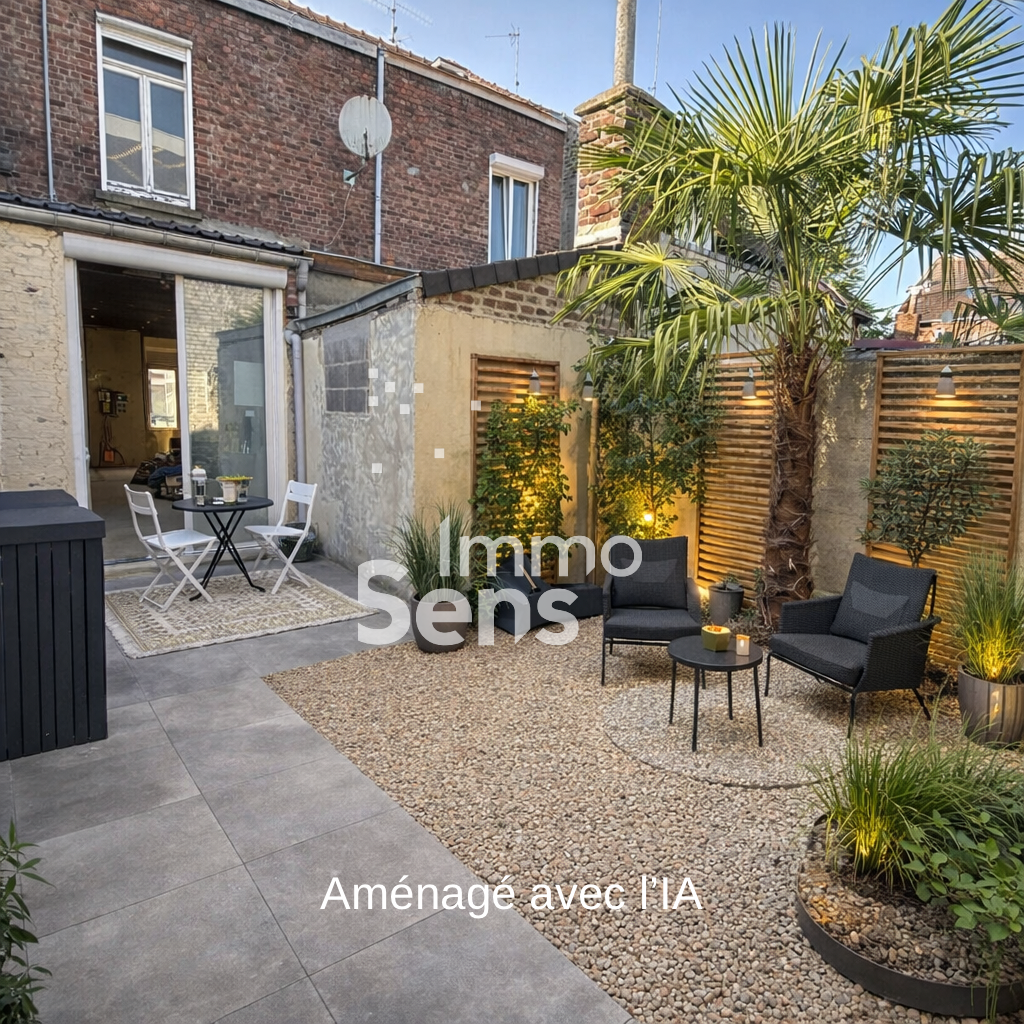 Vente maison T5  Roubaix Barbieux Réf.TRVMA1010009559